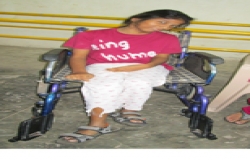 A wheelchair for Cerebral Palsy patient